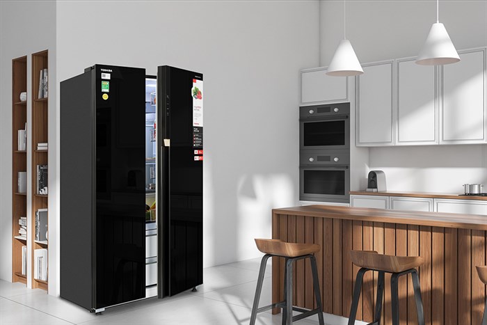 Tủ Lạnh Toshiba Inverter 596 Lít Side By Side GR-RS780WI-PGV(22)-XK